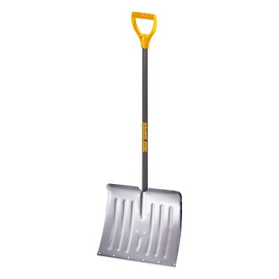 TRUE TEMPER® Shovels, Handle Length [Nom]:27 in, Blade Tip Shape:Round Point, Capacity Vol. [Nom]:1.3 cu ft