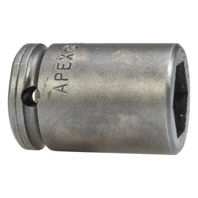 APEX® 1/4" Dr. Standard Sockets, Drive Type:Square; Hex, Head Width [Nom]:11/16 in (drive side); 11/16 in (opening side)