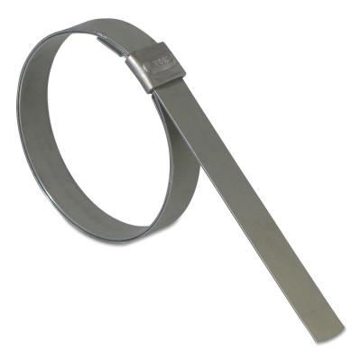 Band-It® Junior® Smooth I.D. Clamps, Material:Stainless Steel 201, Clamp Diam [Max]:3/4 in