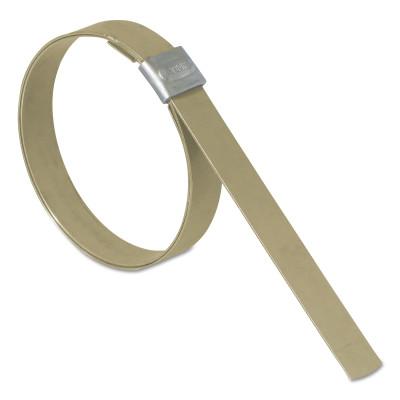 Band-It® Junior® Smooth I.D. Clamps, Material:Galvanized Carbon Steel, Clamp Diam [Max]:1 1/2 in
