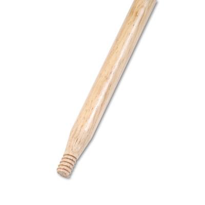 Boardwalk Metal Tip Threaded Hardwood Broom Handle