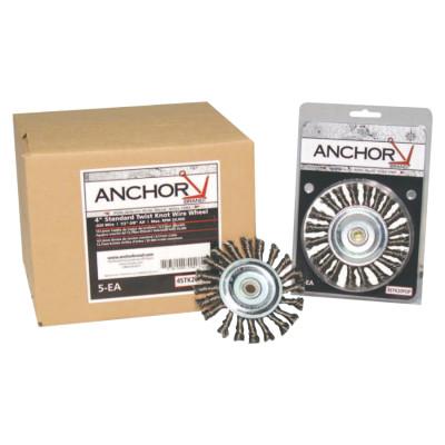 Anchor Brand Stringer Bead Wheel Brushes, Bristle Material:Stainless Steel