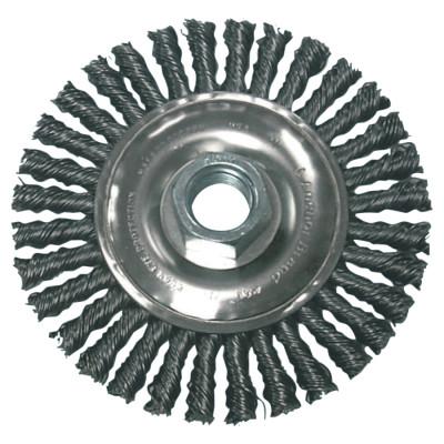 Anchor Brand Stringer Bead Wheel Brushes, Bristle Material:Carbon Steel