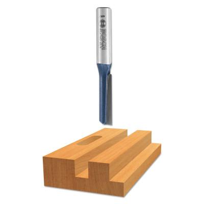 Bosch Power Tools Carbide-Tipped Plunge Cutting Straight Router Bits, Shank Diam [Nom]:1/4 in