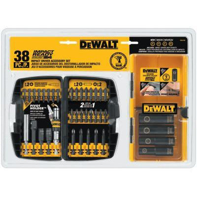 DeWalt® Impact Ready® 38 Pc. Accessory Kits