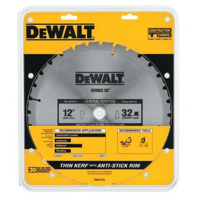 DeWalt® Construction Miter/Table Saw Blades