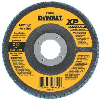 DeWalt® XP Ceramic Flap Discs
