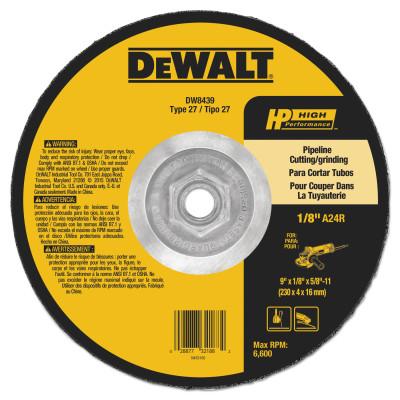 DeWalt® Pipeline Cutting & Grinding Wheels