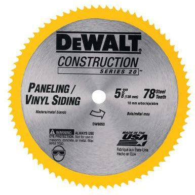 DeWalt® Cordless Construction Saw Blades