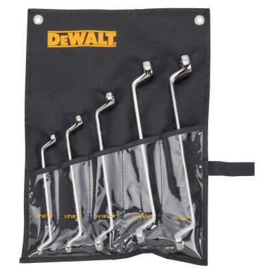 DeWalt® 5 Piece Offset Box Wrench Sets