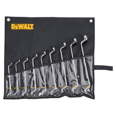 DeWalt® 9 Piece Offset Metric Box Wrench Sets