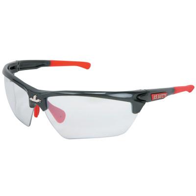 MCR Safety Dominator DM3 Safety Glasses, Lens Coating/Shade:MAX3™ Hard Coat