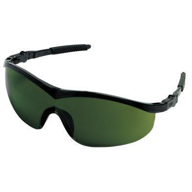 MCR Safety Storm® Protective Eyewear, Lens Tint:Green Filter 3.0