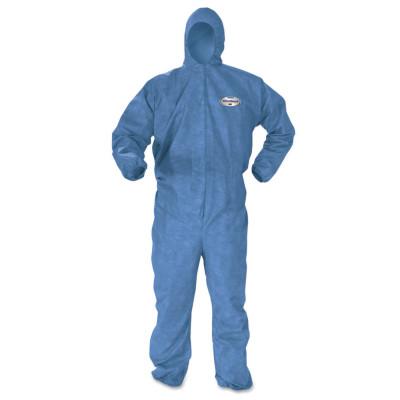 Kimberly-Clark Professional KLEENGUARD* A60 Hooded Coveralls with Elastic Wrists and Ankles