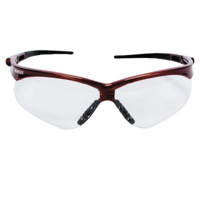 KleenGuard™ V30 Nemesis* Safety Eyewear, Frame Color:Inferno/Red, Lens Coating/Shade:Anti-Fog