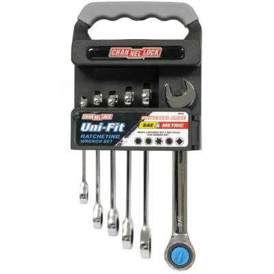 Channellock® Uni-Fit Ratcheting Wrench Sets