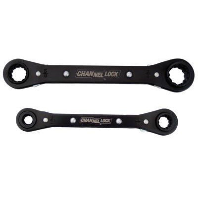 Channellock® 2 Pc. 4-in-1 Ratcheting Box Wrench Sets