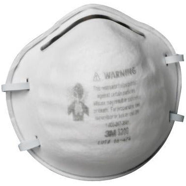 3M™ Personal Safety Division N95 Particulate Respirators, Suspension:Two Fixed Straps, Resistance:Certain Non-Oil Based Particles