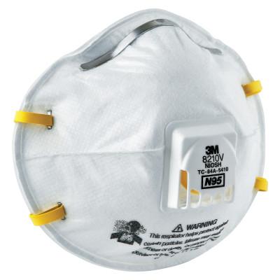 3M™ Personal Safety Division N95 Particulate Respirators, Suspension:Two Fixed Straps, Resistance:Dust; Non-Oil Particulates