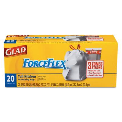 Clorox® ForceFlex® Tall Kitchen Drawstring Trash Bags