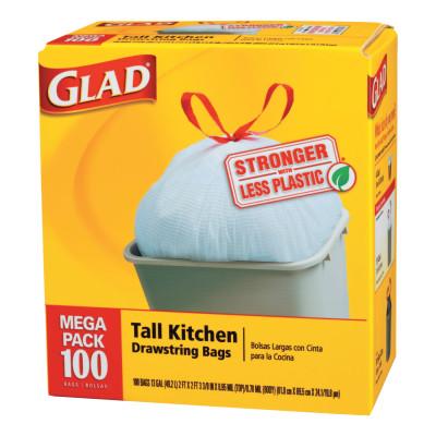 Glad® Tall Kitchen Drawstring Trash Bags