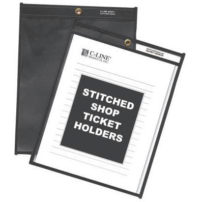 C-Line Products, Inc. Stitched Shop Ticket Holders