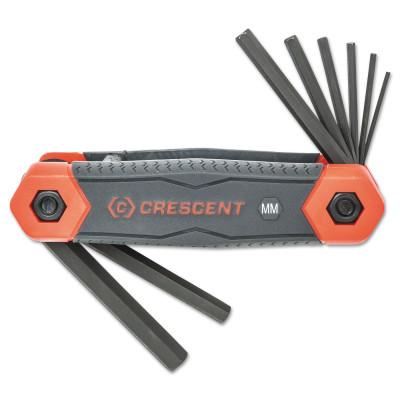 Crescent® Folding Hex Key Sets