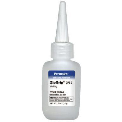 Permatex® ZipGrip® GPE 3 Cyanoacrylate Adhesives