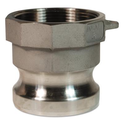 Dixon Valve Andrews/Boss-Lock Type A Cam and Groove Adapters, Operating Pressure [Max]:100 psi