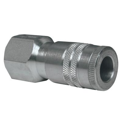 Dixon Valve Air Chief Industrial Semi-Auto Couplers, Connection Type:Female/Female, Body Material:Steel