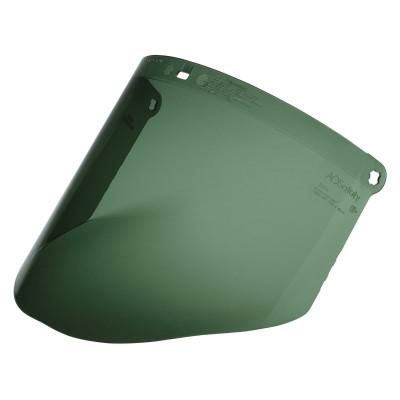 3M™ Personal Safety Division WP96B Medium Green Polycarbonate Faceshield Windows