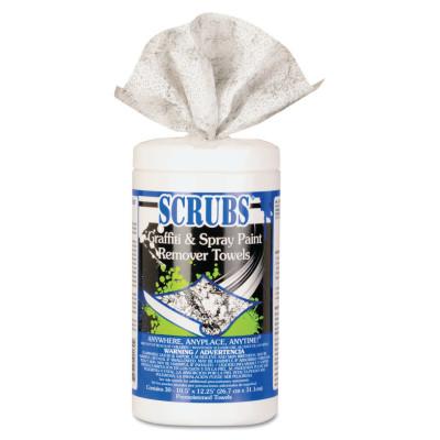 SCRUBS® Graffiti & Spray Paint Remover Towels