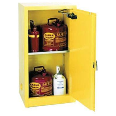 Eagle Mfg Flammable Liquid Storage, No. of Doors:1, Type:Self-Closing Cabinet, Capacities:16 Gallon