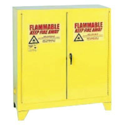 Eagle Mfg Flammable Liquid Storage, No. of Doors:2, Type:Self-Closing Cabinet, Capacities:30 Gallon