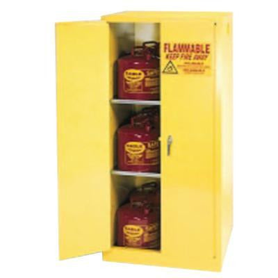 Eagle Mfg Flammable Liquid Storage, No. of Doors:2, Type:Manual-Closing Cabinet, Capacities:60 Gallon