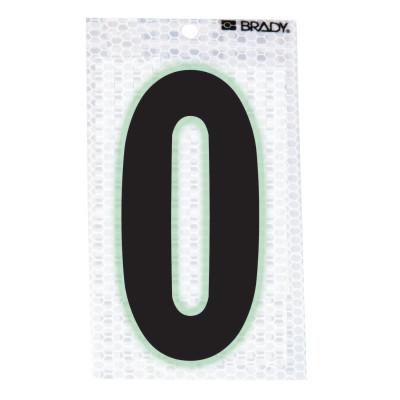 Brady Glow-In-The-Dark/Ultra Reflective Numbers