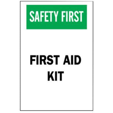Brady First Aid Signs
