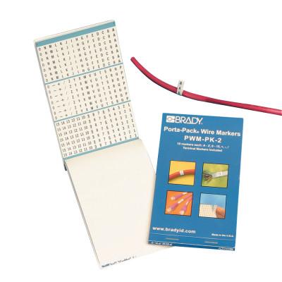 Brady Vinyl Cloth Porta-Pack® Wire Markers