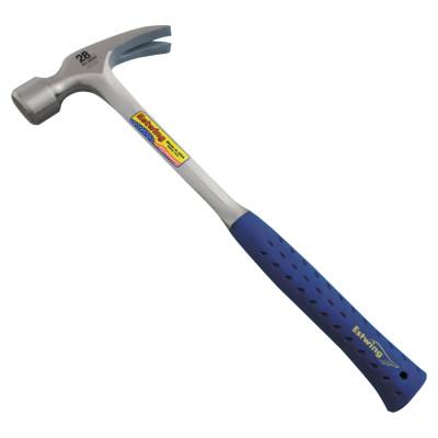 Estwing Framing Hammers, Face Type:Milled, Grip Style:Nylon Vinyl Shock Reduction Grip