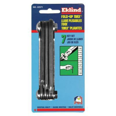 Eklind® Tool Torx® Fold-Up Key Sets