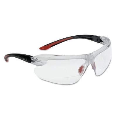 Bolle IRI-s Series Safety Glasses, Lens Coating/Shade:Anti-Fog; Anti-Scratch