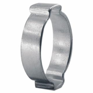 2-Ear Clamps, Zinc-Plated, 0.709 in Dia, 0.315"W, Steel