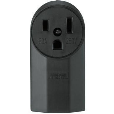Cooper Wiring Devices Plugs and Receptacles, Body Cover Material:Nylon, Amps [Nom]:50.00 A