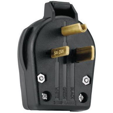 Cooper Wiring Devices Plugs and Receptacles, Body Cover Material:Thermoplastic, Amps [Nom]:50.00 A