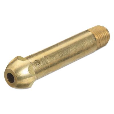 Western Enterprises Regulator Inlet Nipples, Material:Brass, Gas Type:Acetylene (POL); Industrial Air