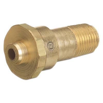 Western Enterprises Regulator Inlet Nipples, Material:Brass, Gas Type:Refrigerant Gases