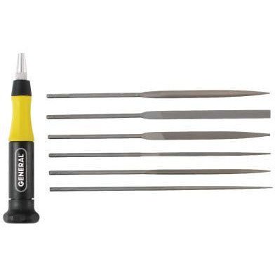General Tools 6 Pc. Swiss Pattern Neddle File Sets