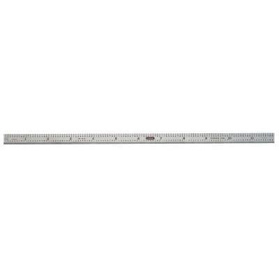 General Tools Industrial Precision Satin Chrome Stainless Steel Rules