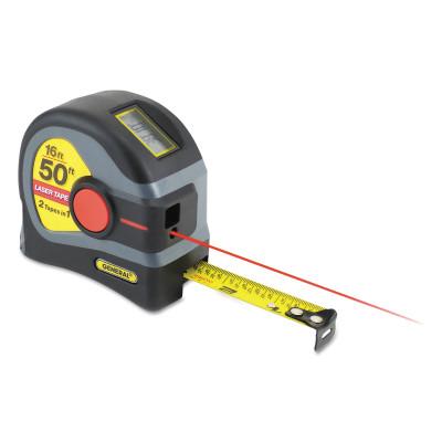 General Tools 2-in-1 Laser Tape Measures
