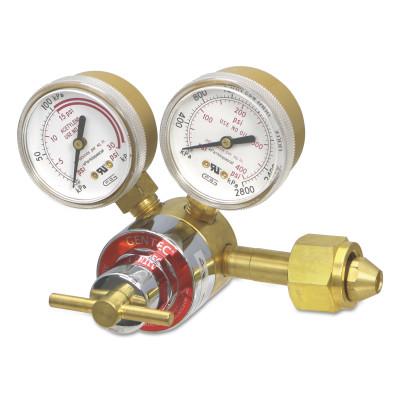 Gentec Single Stage Regulators, Inlet Pressure [Max]:400 psi, Outlet Connection:9/16 in - LH(M), Inlet Connection:CGA 300, Body Material:Brass